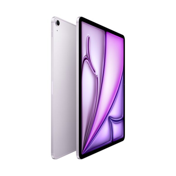 (Open Box) Apple 13-in iPad Air (M2) Wi-Fi + Cellular 128GB - Purple - MV6U3LL A (May 2024) Sale - Image 3
