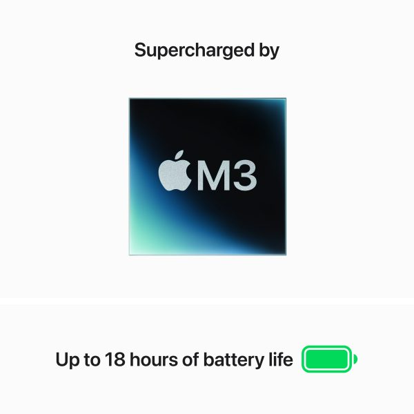 (Open Box) Apple MacBook Air 15-in M3 8C CPU - 10C GPU, 8GB 256GB, Starlight - MRYR3LL A (Spring 2024) For Discount - Image 4